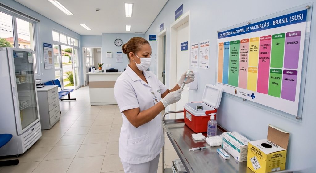 Imagem 5 Calendário de vacinação infantil como prevenção contra mastoidite em bebês e infecções graves