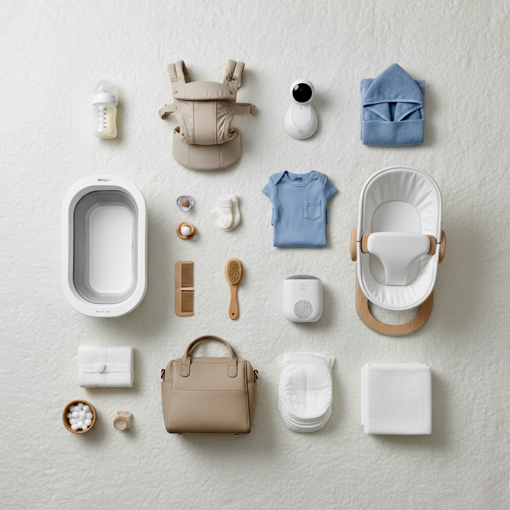produtos essenciais para bebês