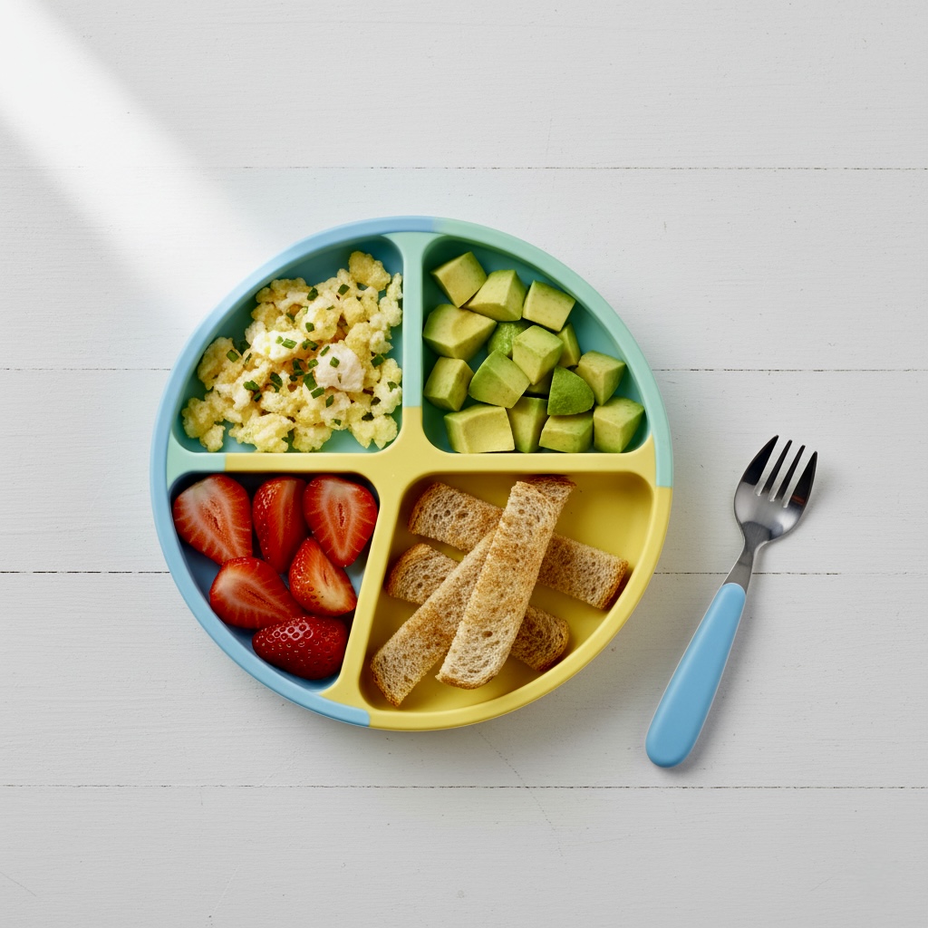 Refeições nutritivas para bebês e ideias de refeições para crianças pequenas com alimentos saudáveis ​​e equilibrados.