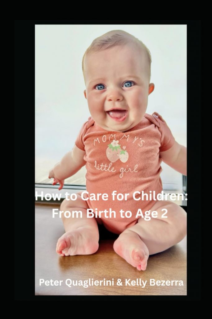 Livro de cuidados com bebês de 0 a 2 anos - Edição em Inglês