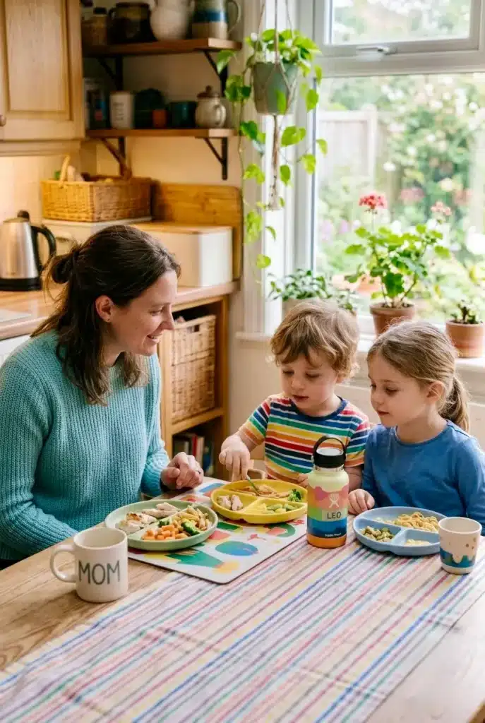 rotina tranquila na hora das refeições, sensibilidade alimentar no autismo